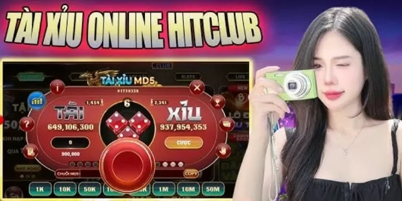 giao diện đơn giản của tài xỉu hitclub